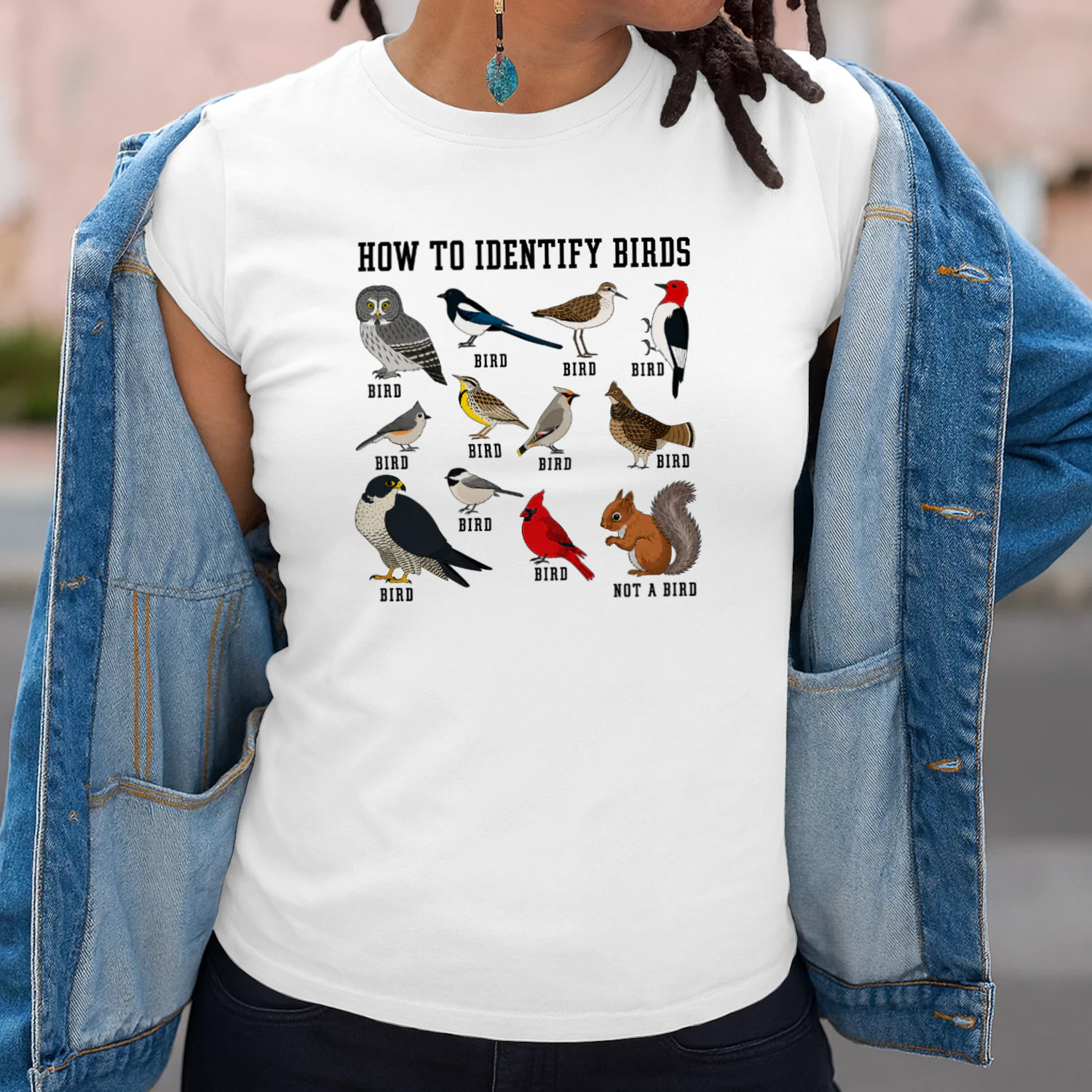 How to Identify Birds Shirt