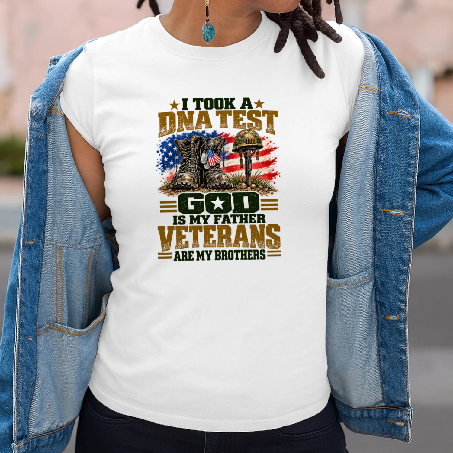 I Took A DNA Test - God Is My Father, Veterans Are My Brothers