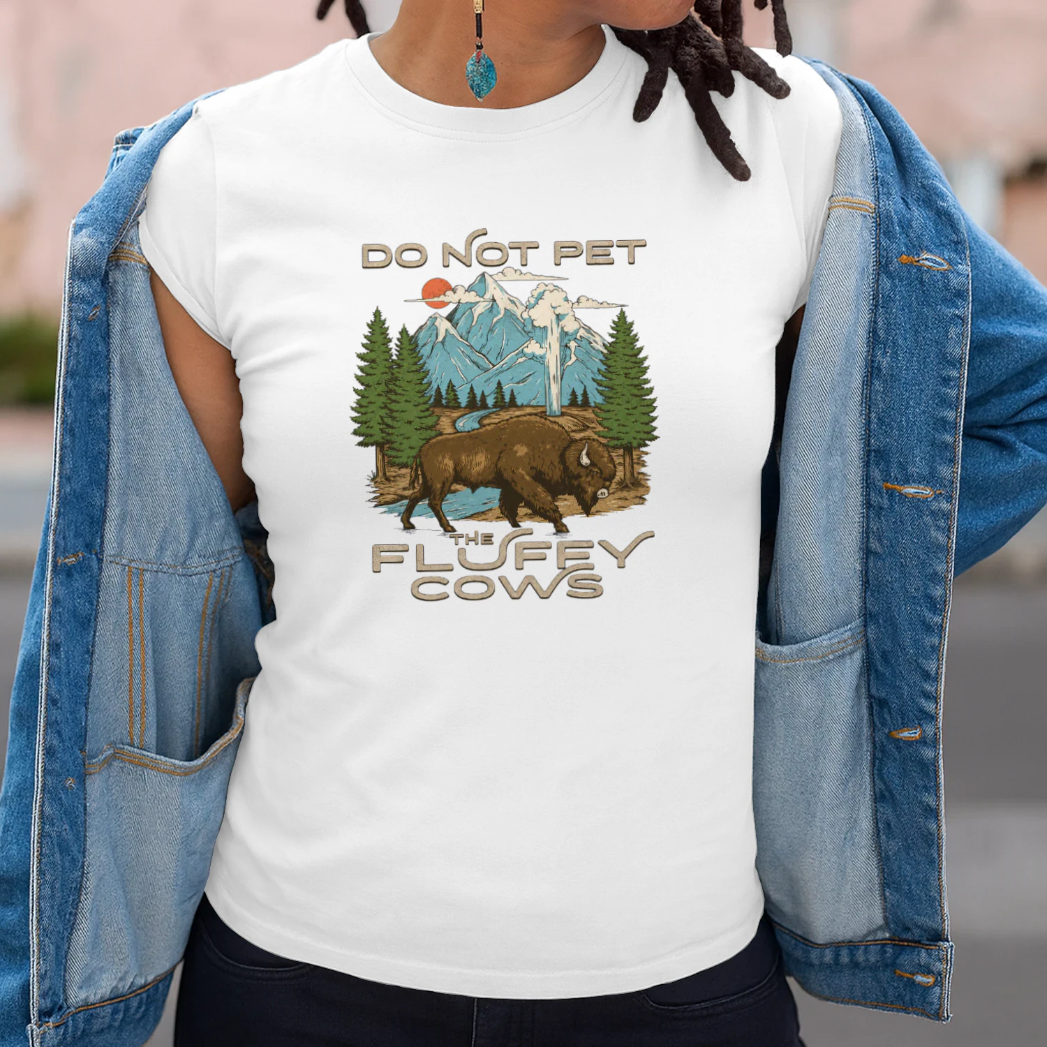 Do Not Pet The Fluffy Cows