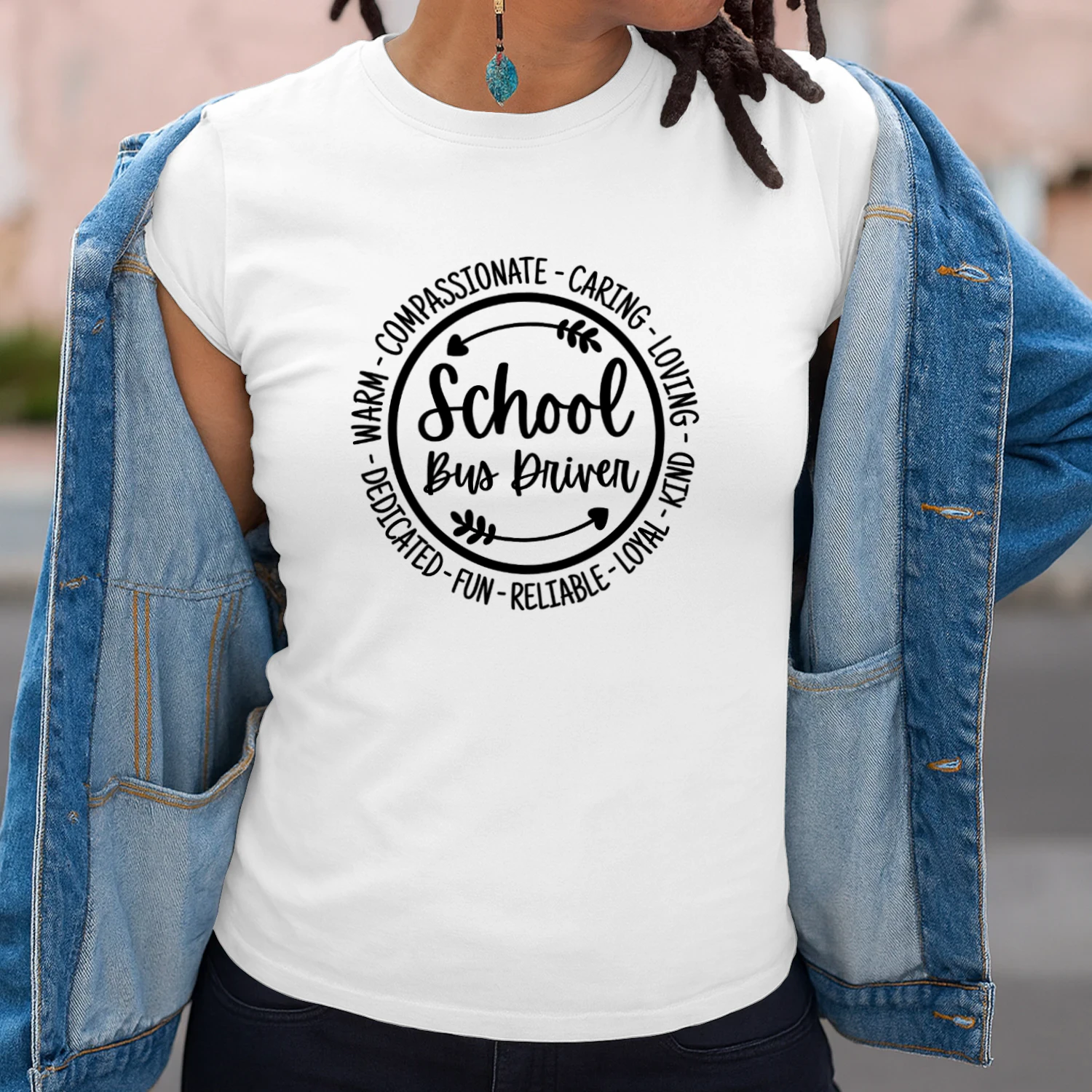 School Bus Driver Loving Caring Kind Loyal Fun Relatable 2