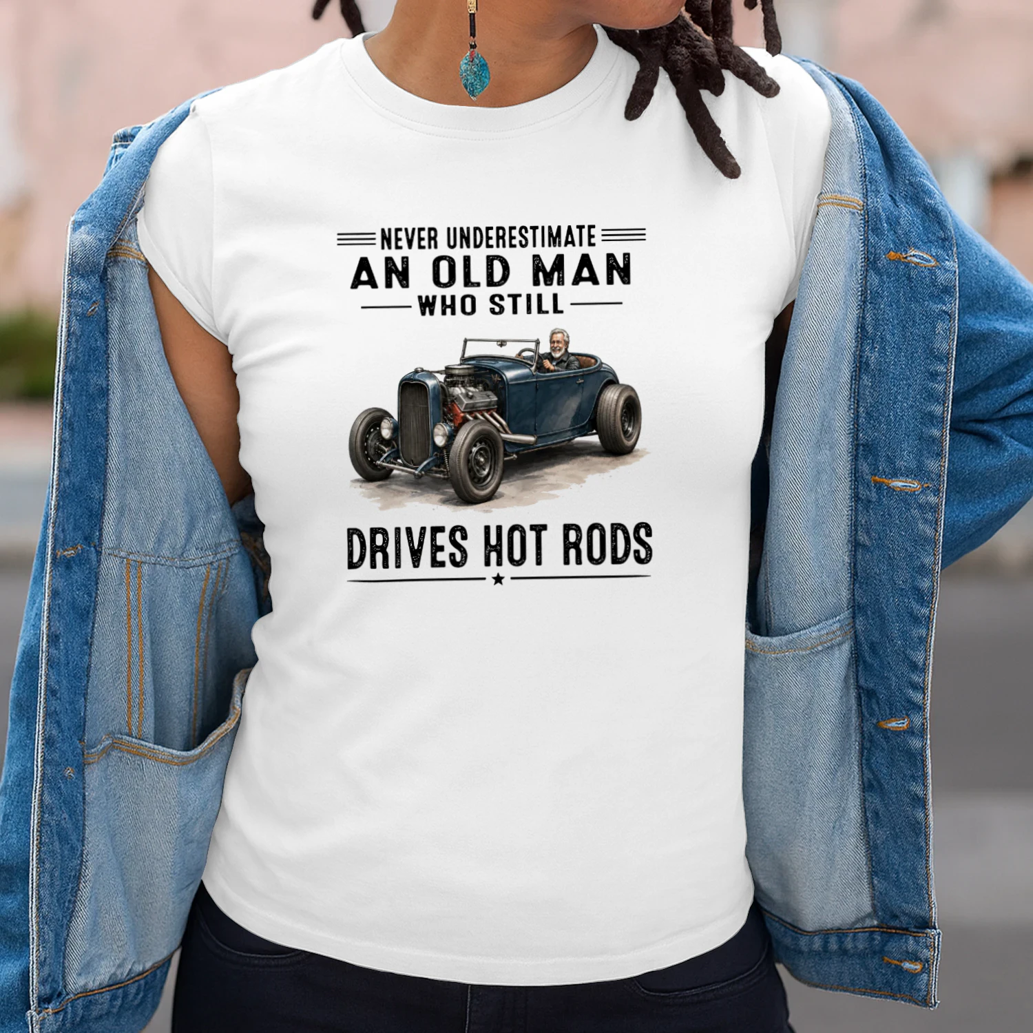 Never Underestimate An Old Man Who Still Drives Hot Rods