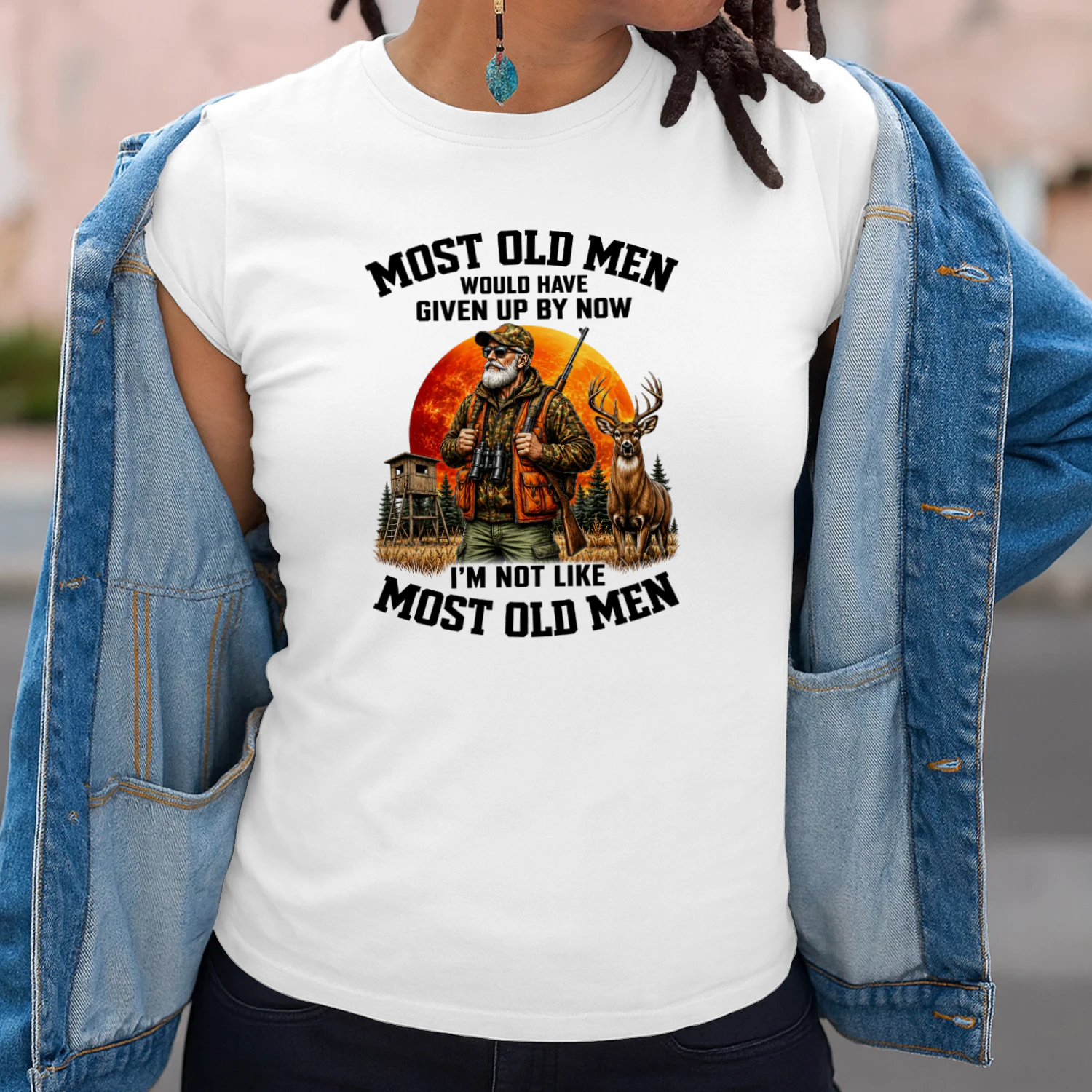 Most old men would have given up by now. I'm not like most old men 1