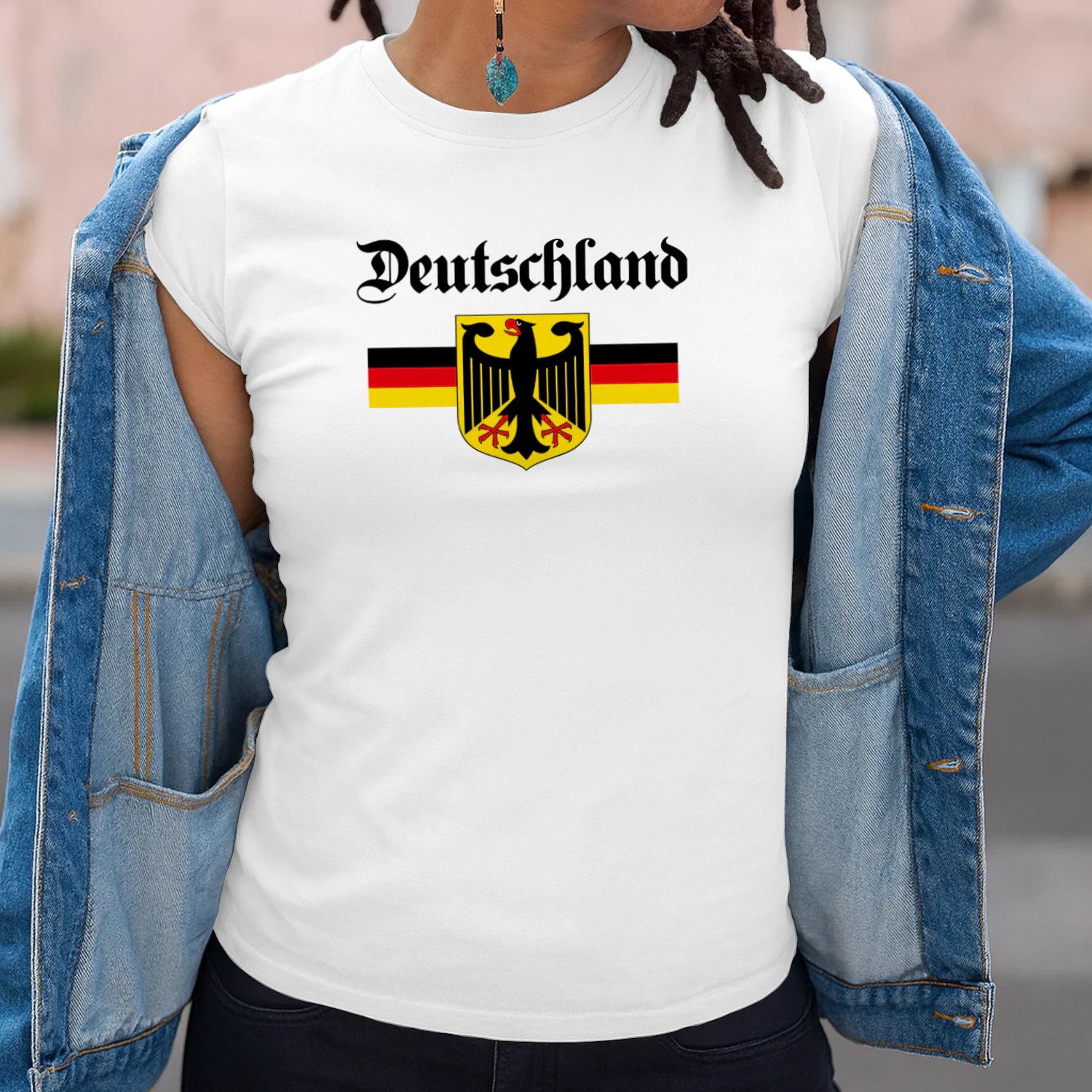 Deutschland Flag of German Eagle