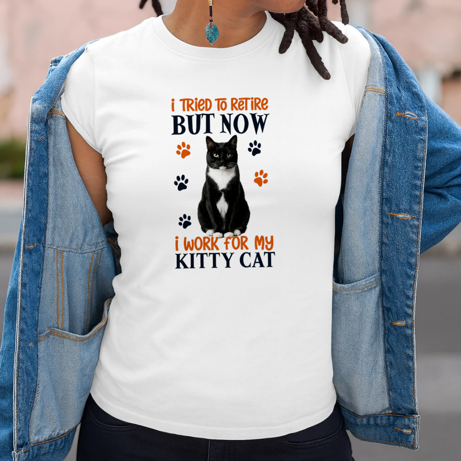 I Tried To Retire But Now I Work For My Tuxedo Cat