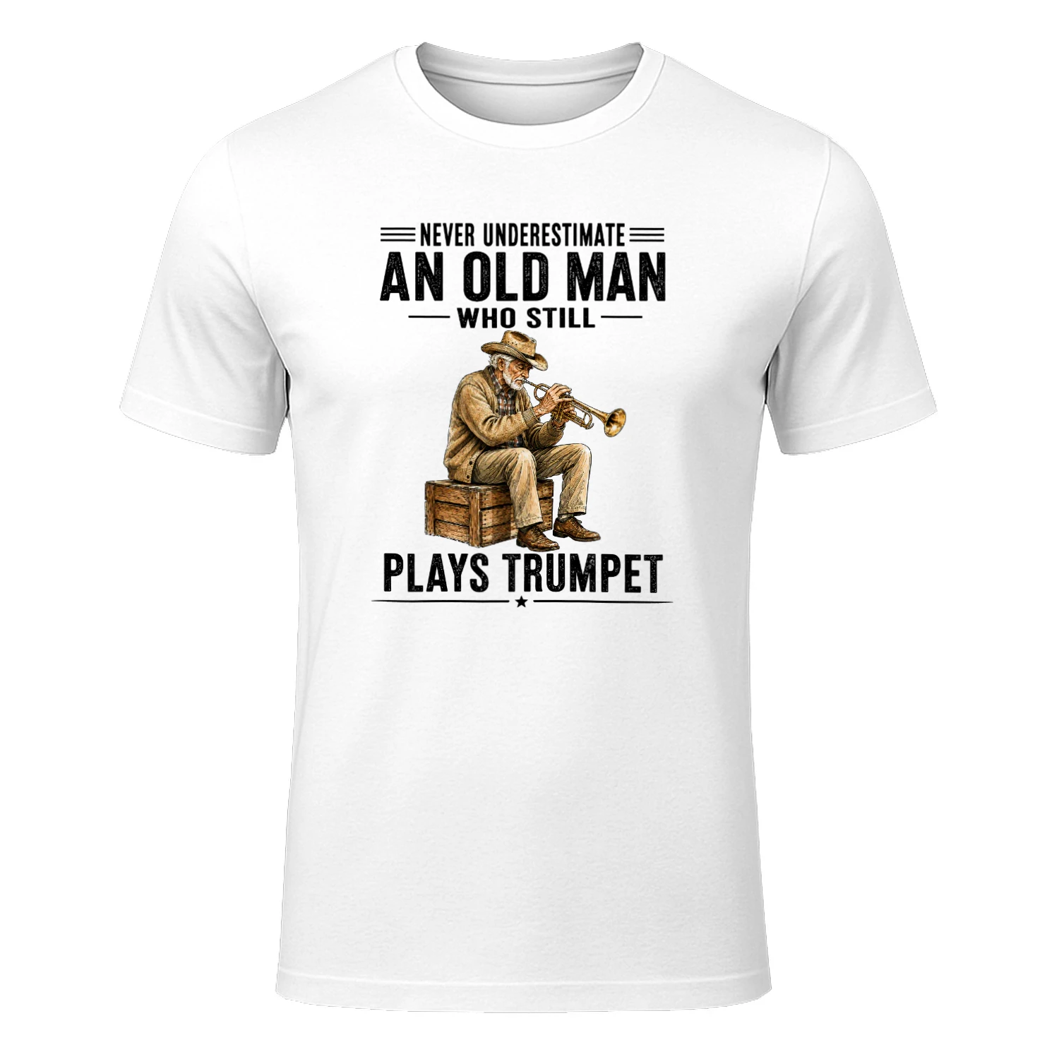 Never Underestimate An Old Man Who Still Plays Trumpet