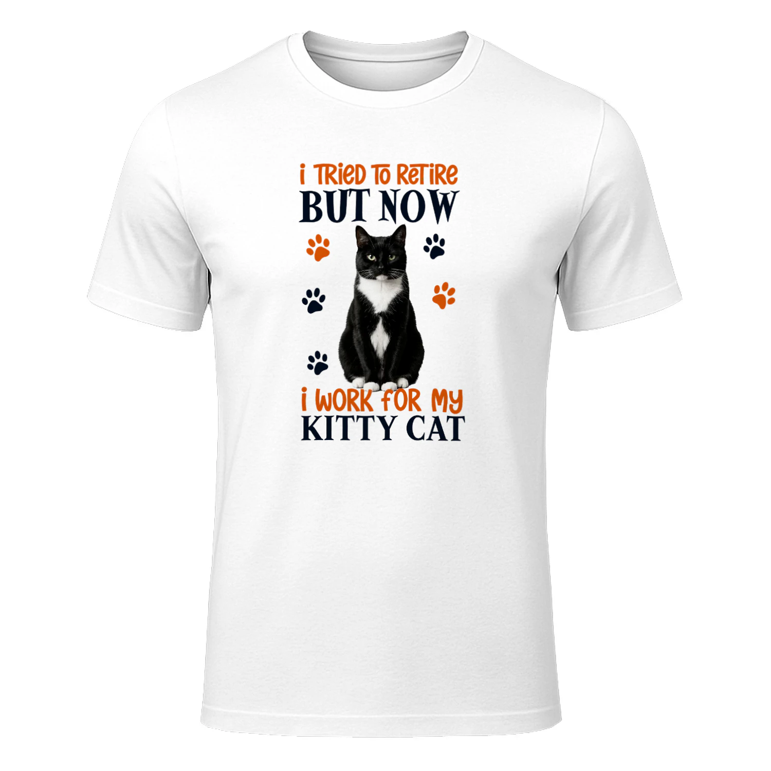 I Tried To Retire But Now I Work For My Tuxedo Cat