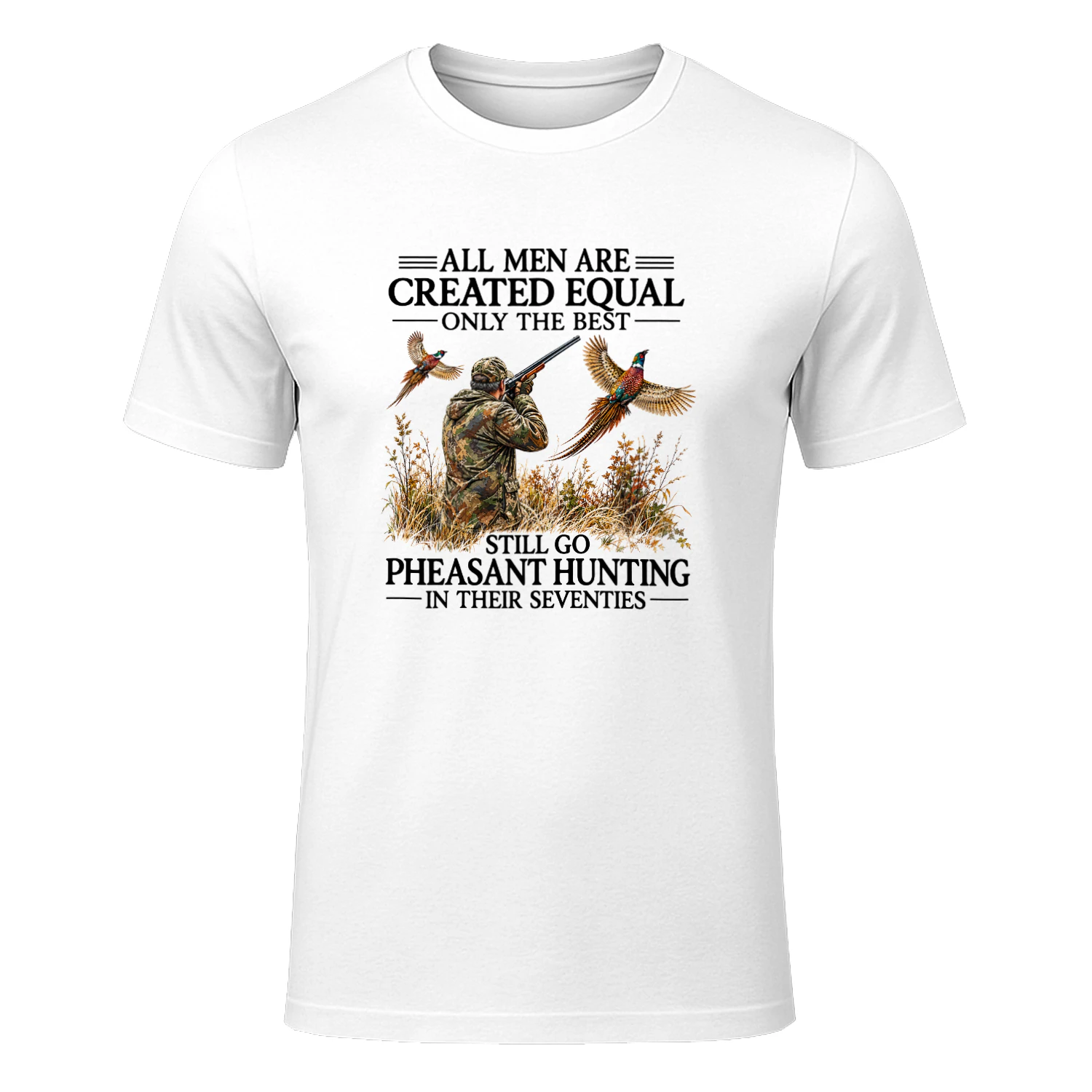 All Men Are Created Equal Only The Best Still Go Pheasant Hunting In Their 70s