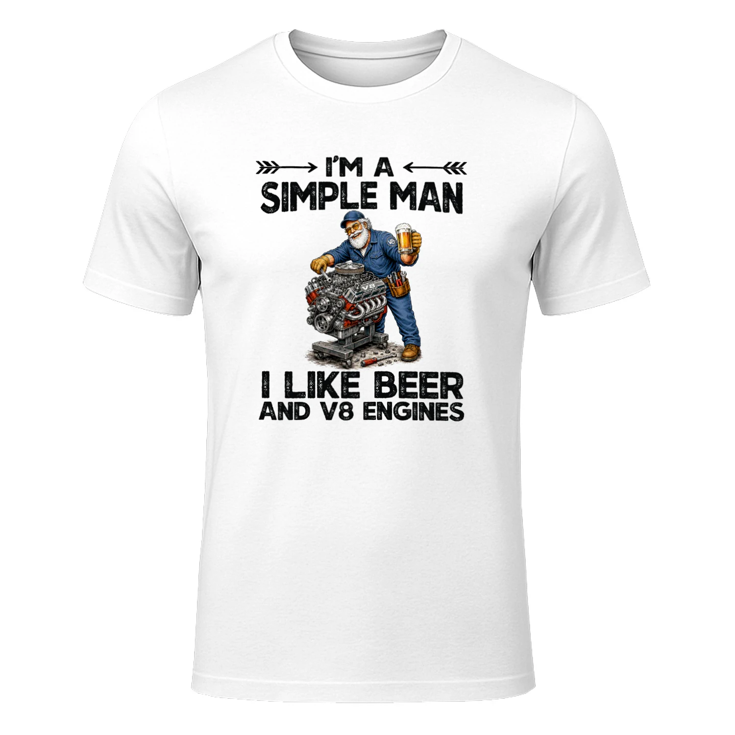 I am a simple man. I like beer and v8 engines