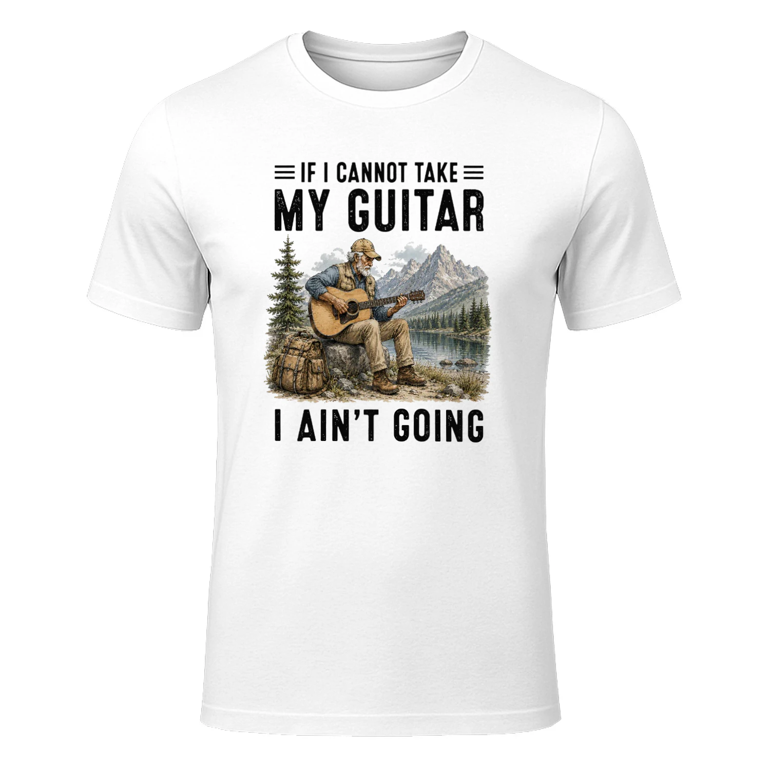 If I cannot take my guitar I ain't going