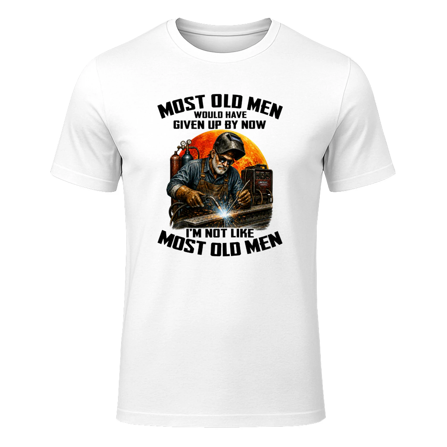 Most old men would have given up by now. I'm not like most old men 3