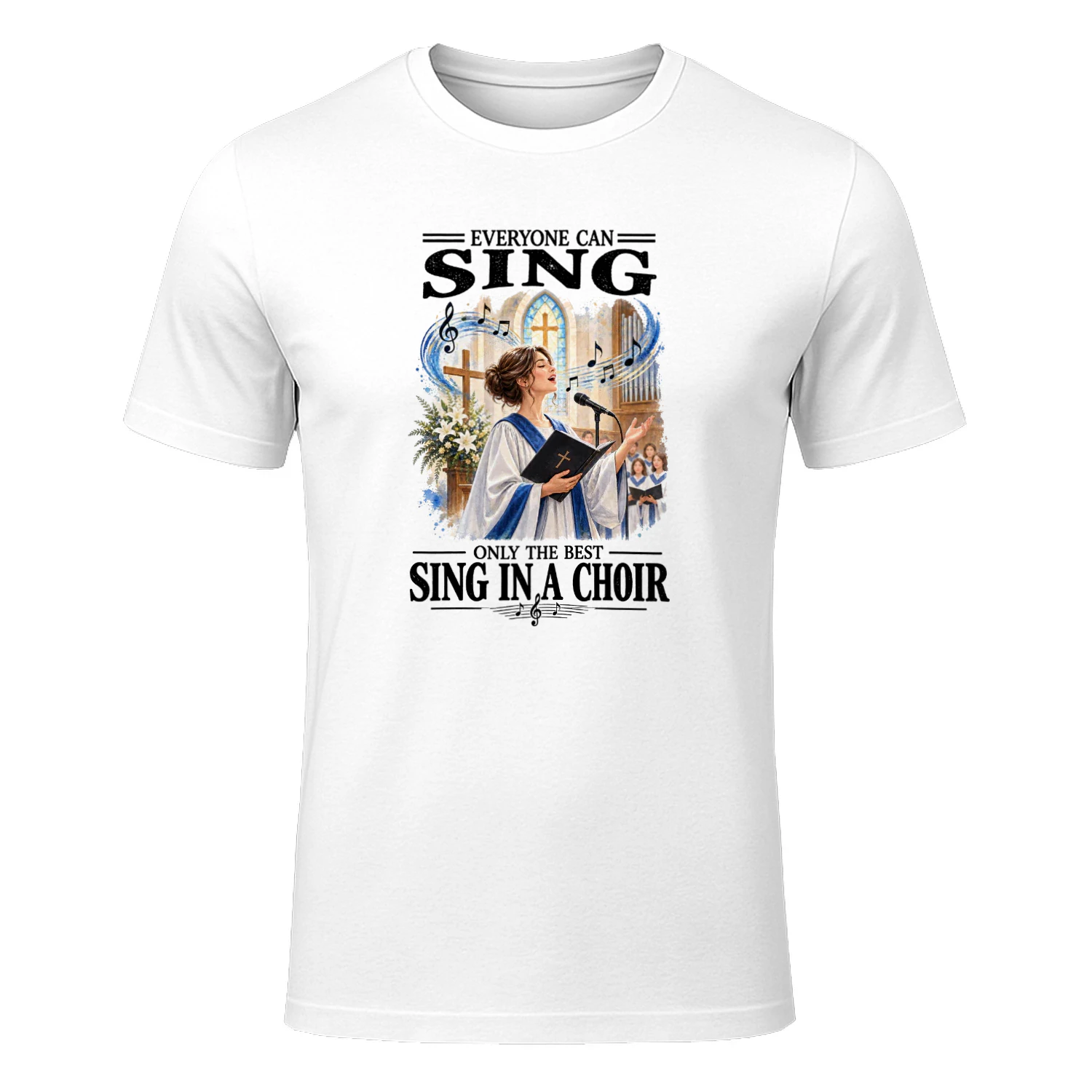 Everyone can sing, only the best sing in a choir
