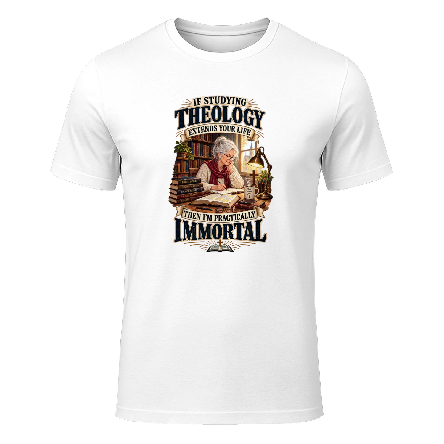 If studying theology extends your life then i'm practically immortal