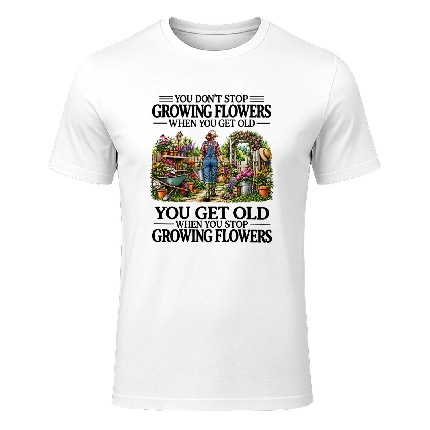 Don't Stop Growing Flowers