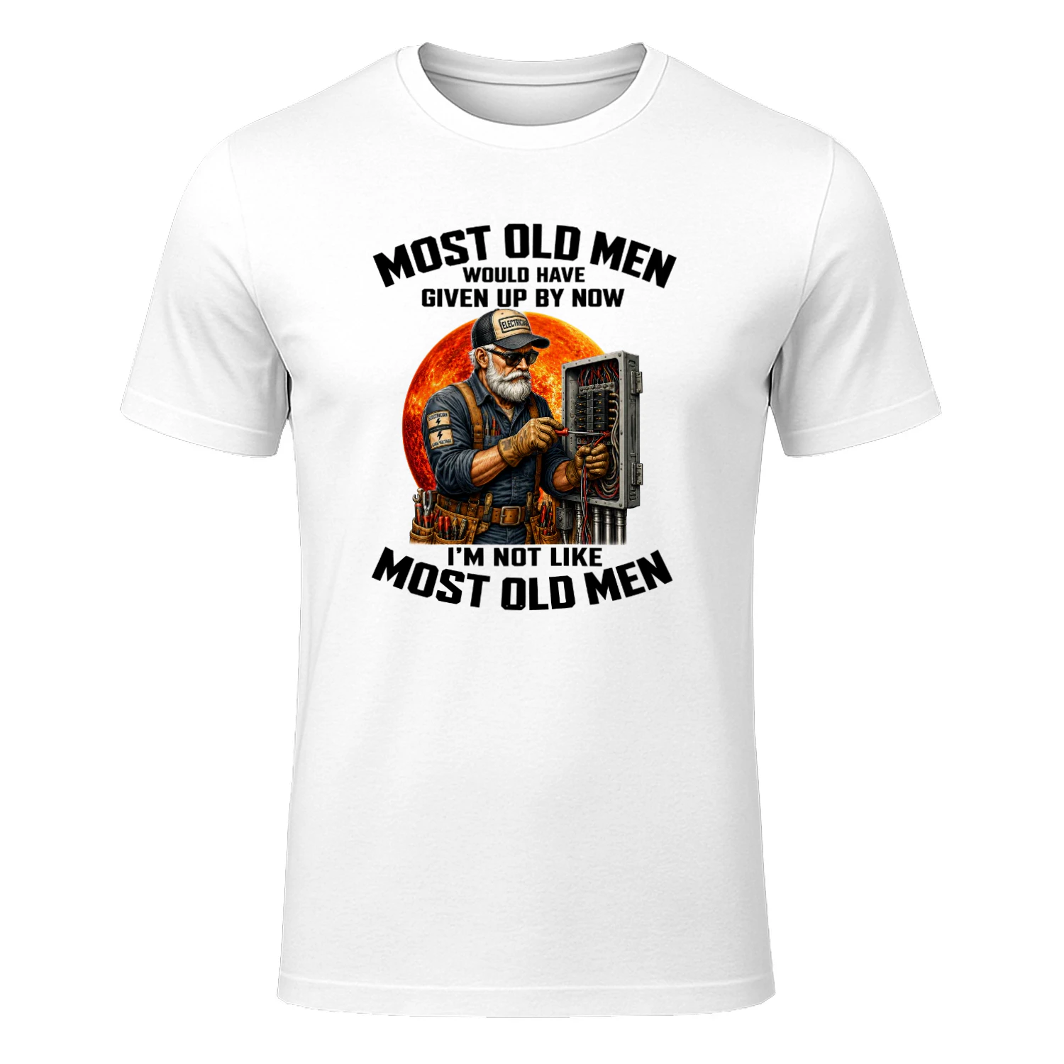 Most old men would have given up by now. I'm not like most old men 2