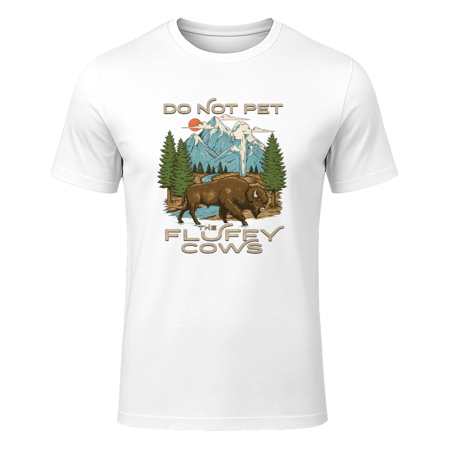 Do Not Pet The Fluffy Cows