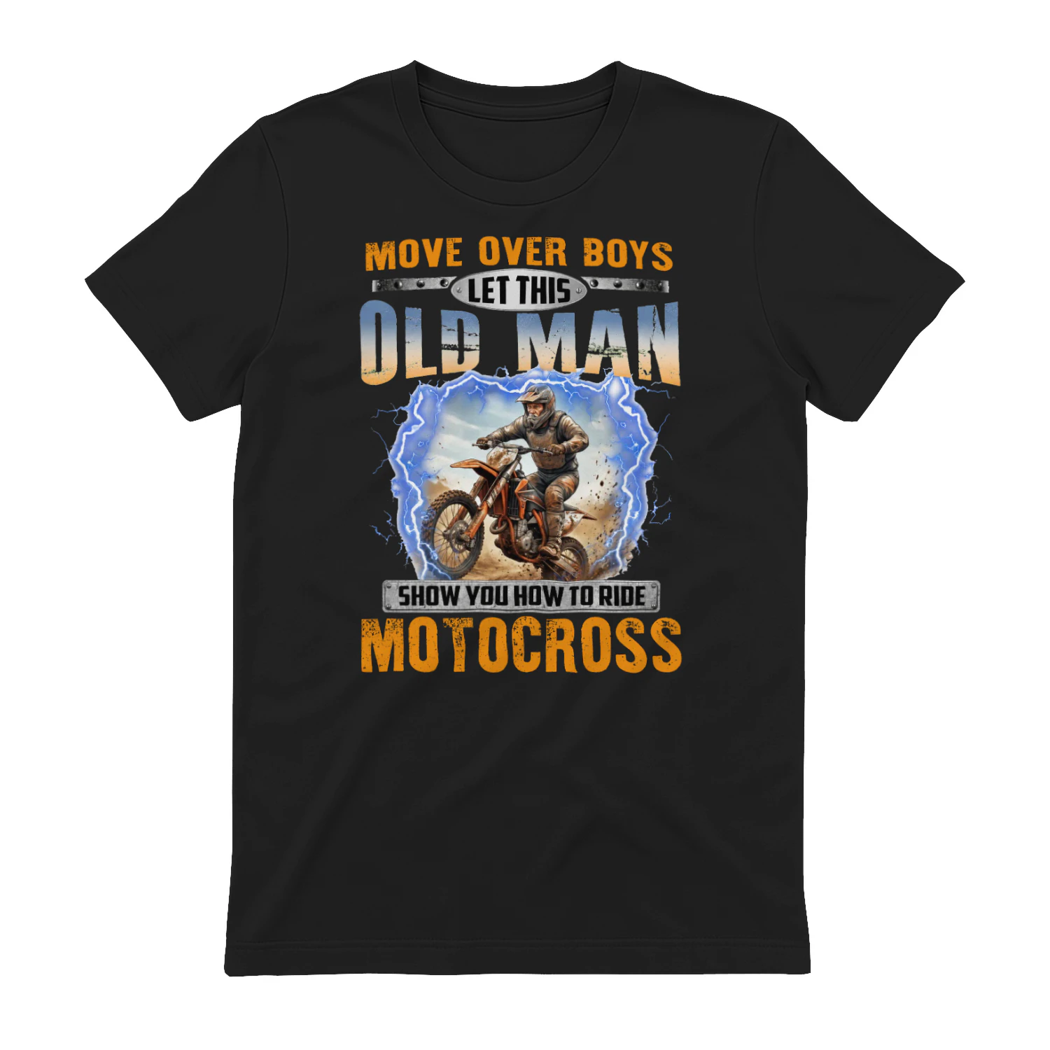 Old Man Show You How To Ride Motocross