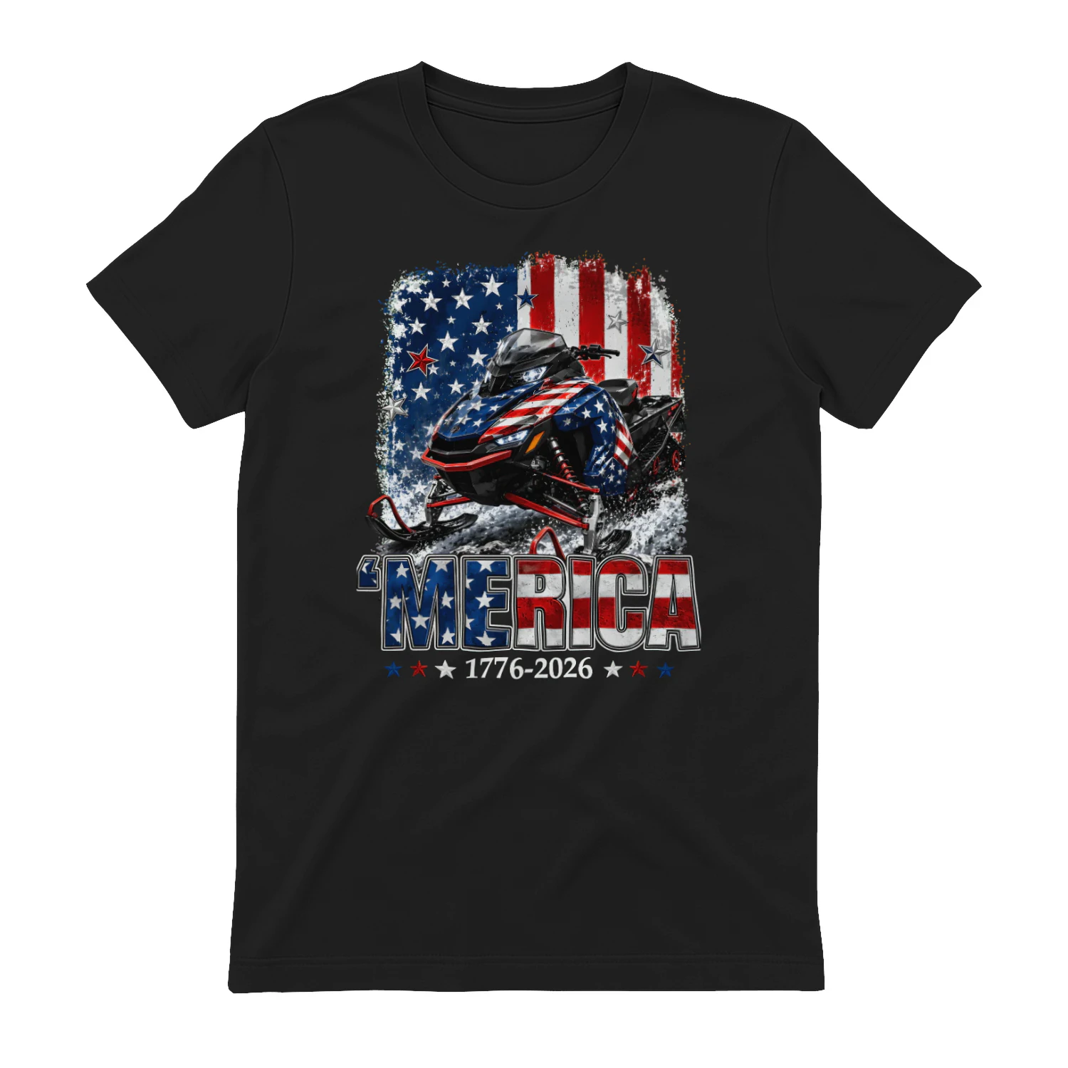 Snowmobile Sled Merica 250 Year America