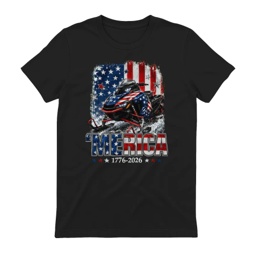 Snowmobile Sled Merica 250 Year America