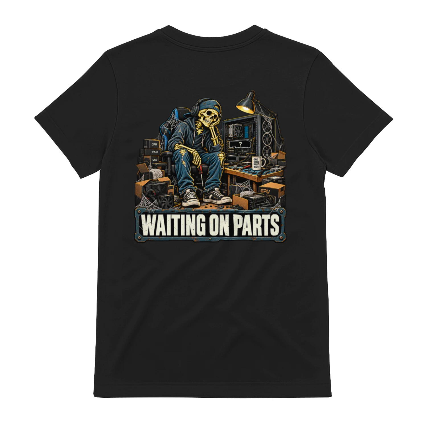 Waiting on parts pc builder