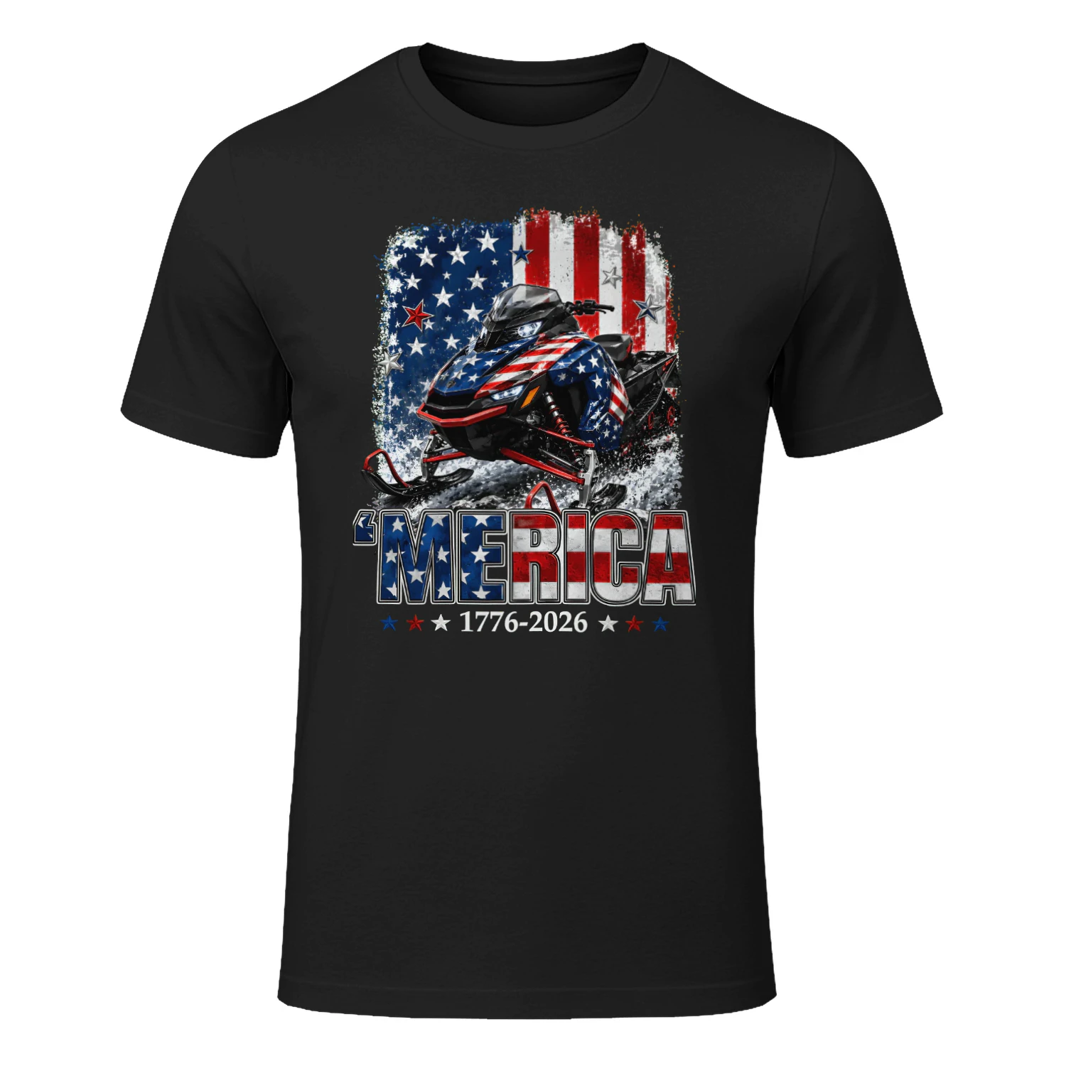 Snowmobile Sled Merica 250 Year America
