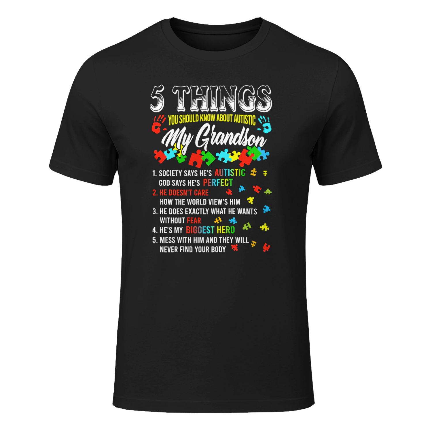 5 Things You Know About Autistic Grandson Autism Awareness