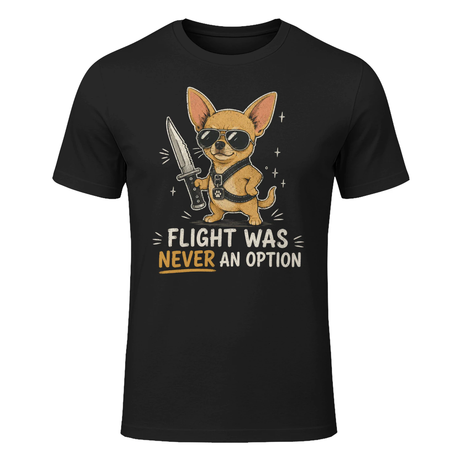 Flight was never an option