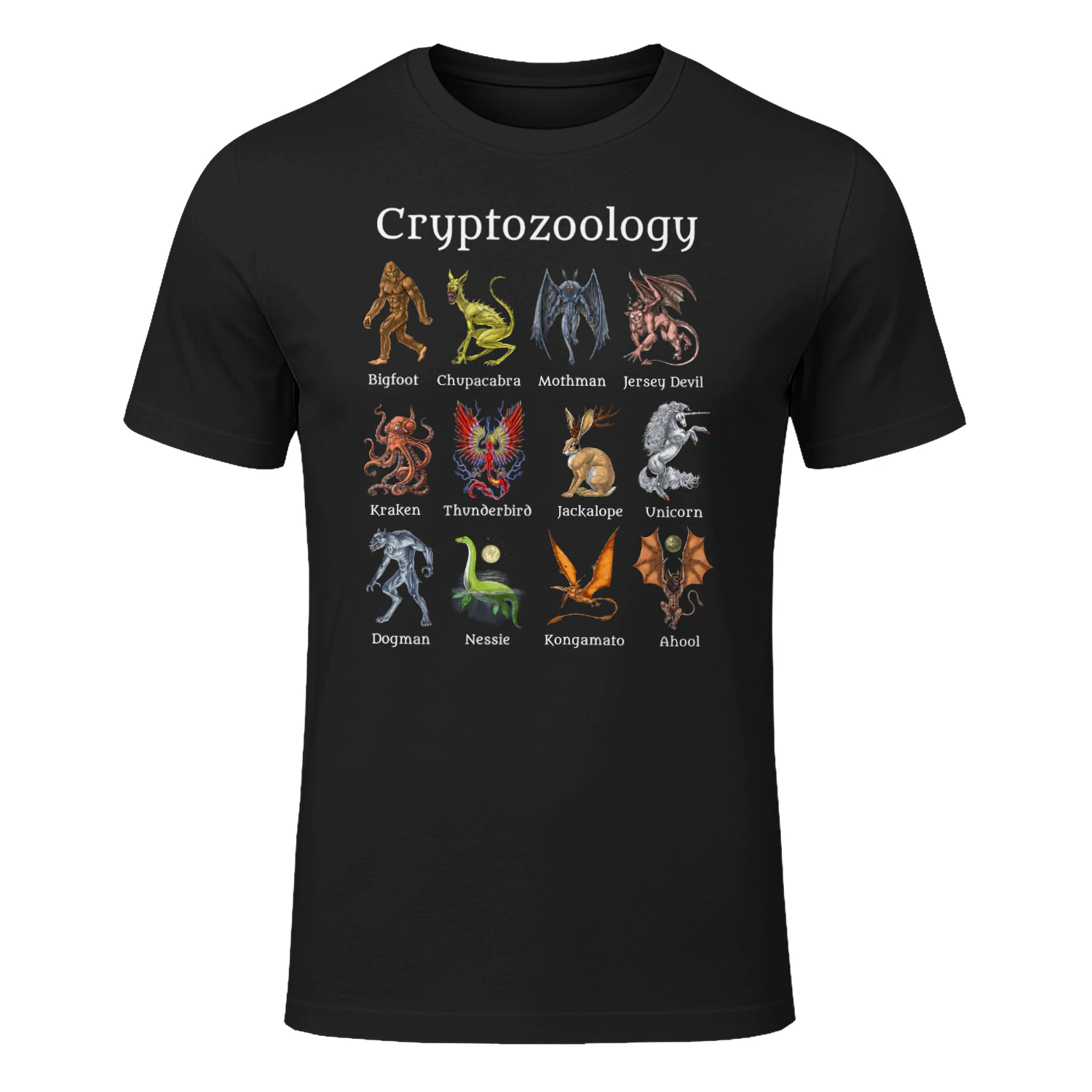 Cryptozoology Cryptid Creatures Fantasy Mythical Monsters