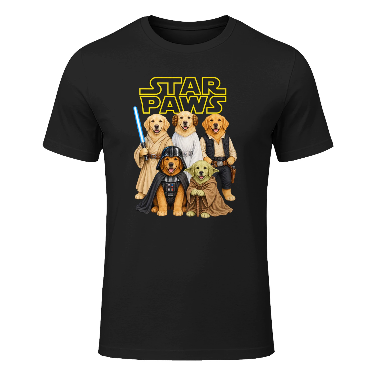 Golden Retriever Star Paw 20