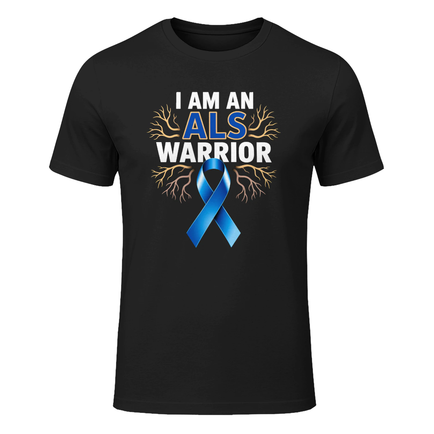 I Am an ALS Warrior Supportive Fighters Awareness Apparel