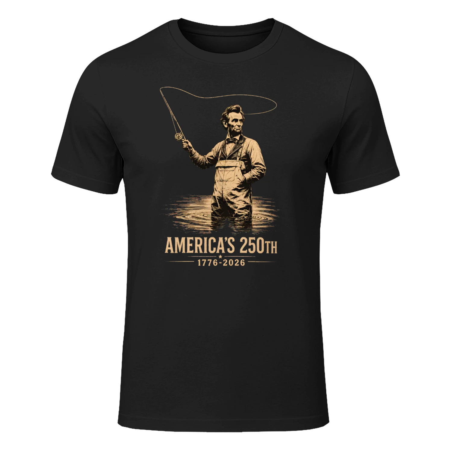 Lincoln fishing america's 250th