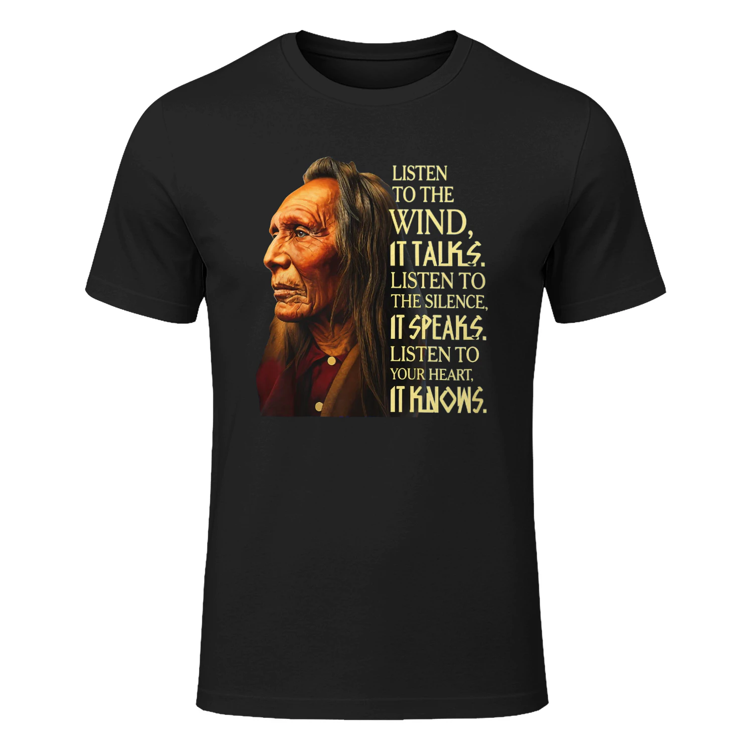 Native American Chief Silence Speaks