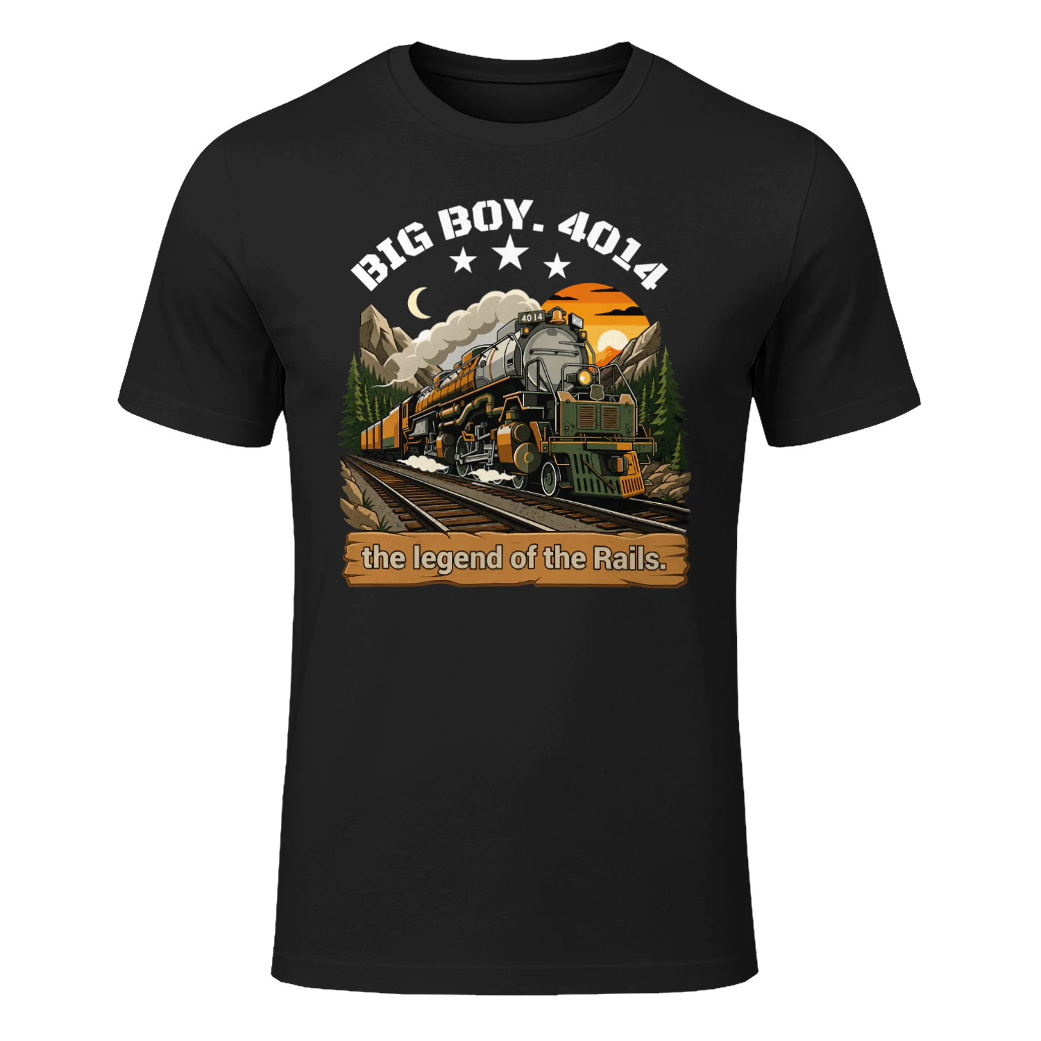 Big Boy 4014 Steam Engine Locomotive Train Vintage