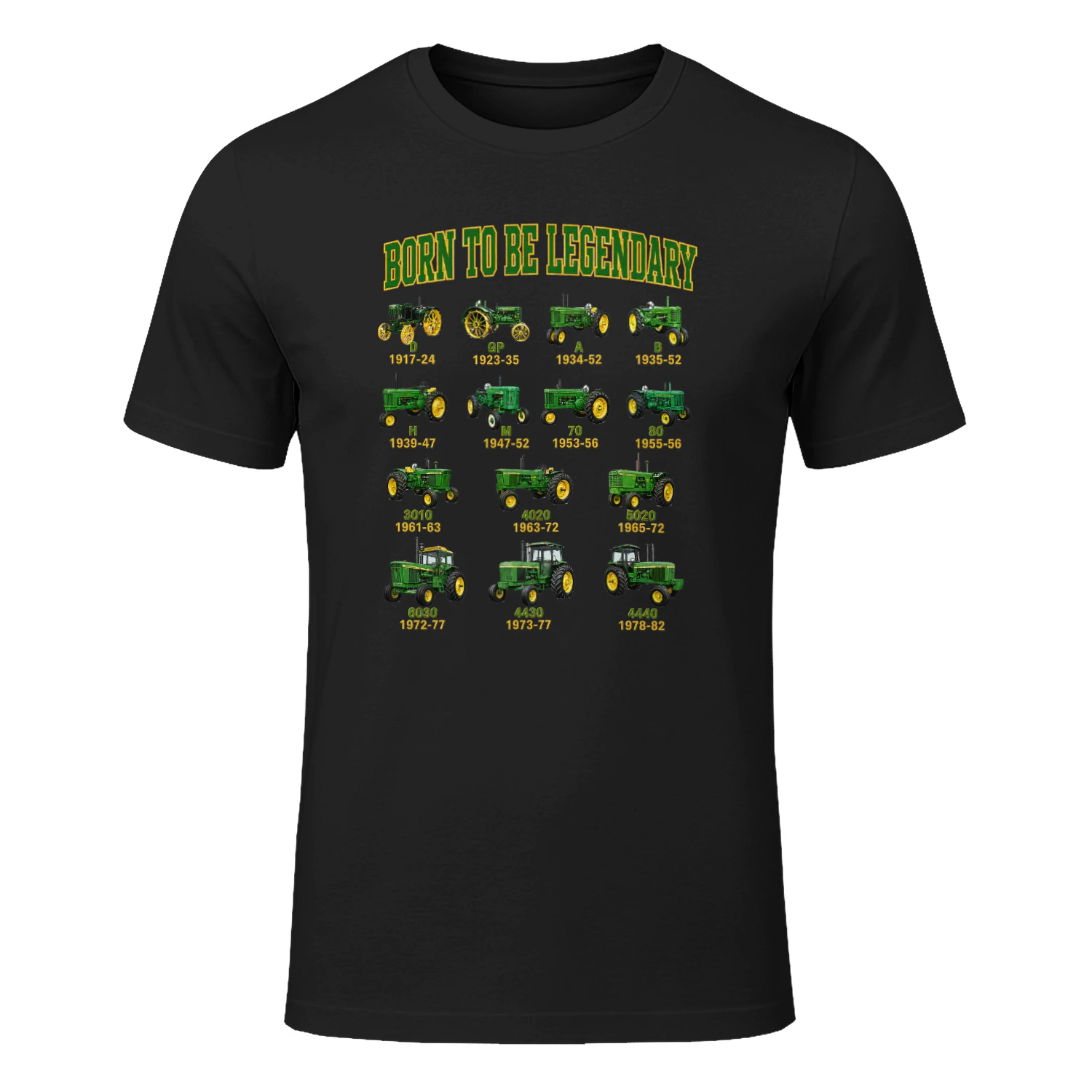 Born to be legendary Green tractors