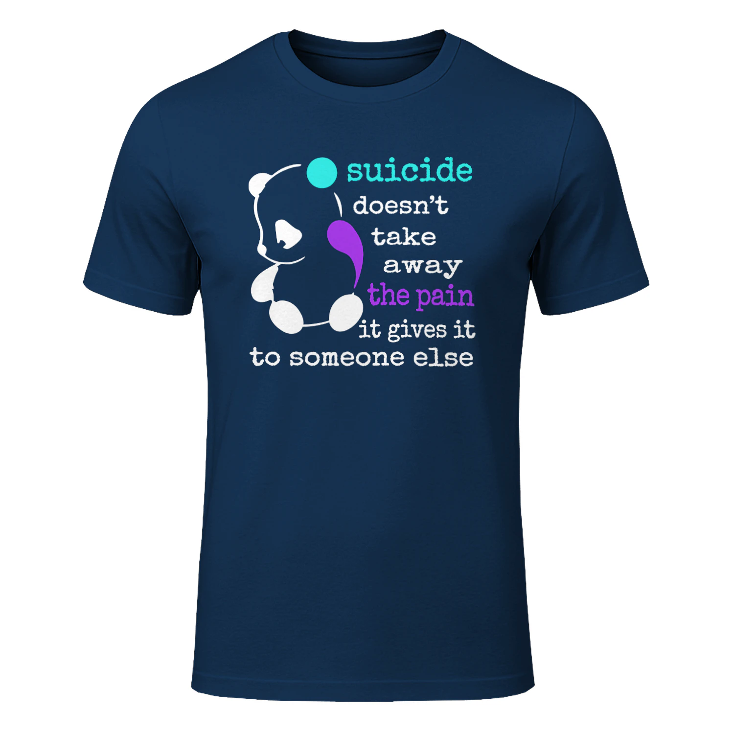 Suicide Pain Semicolon Gift Suicide Prevention Awareness 2