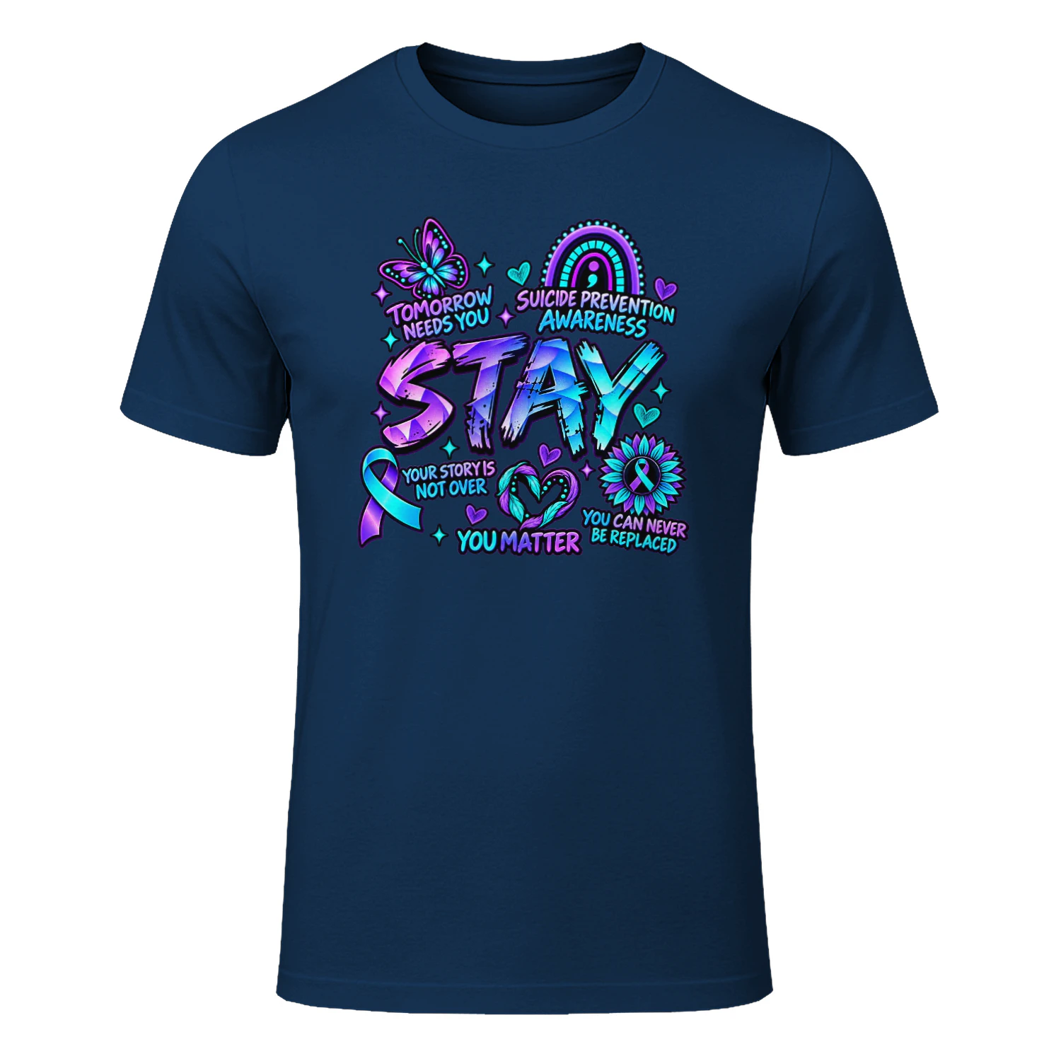 Your Story is Not Over Stay Suicide Prevention Awareness