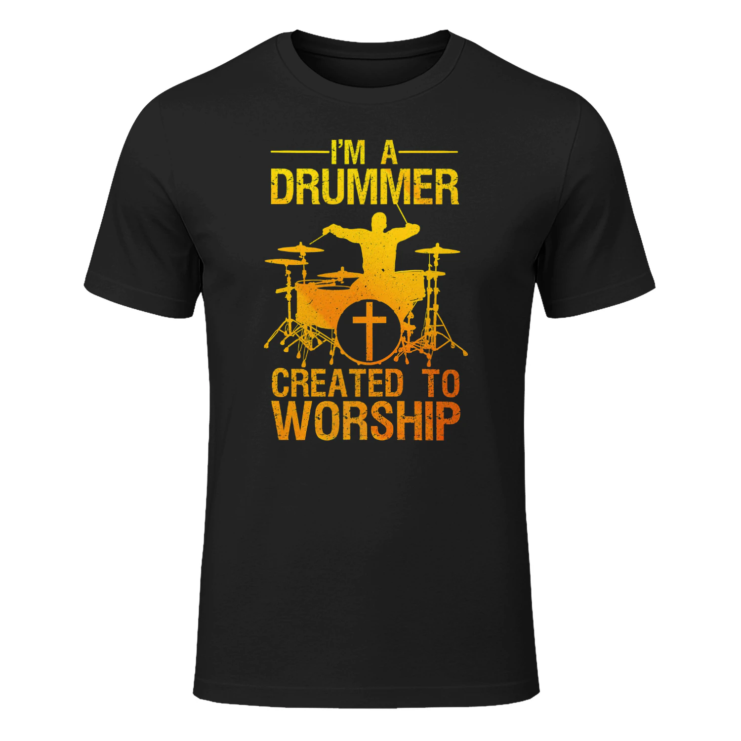 Funny Christian Drummer Art