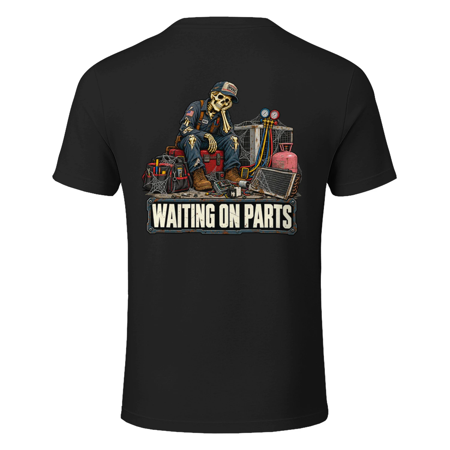Waiting on parts hvac