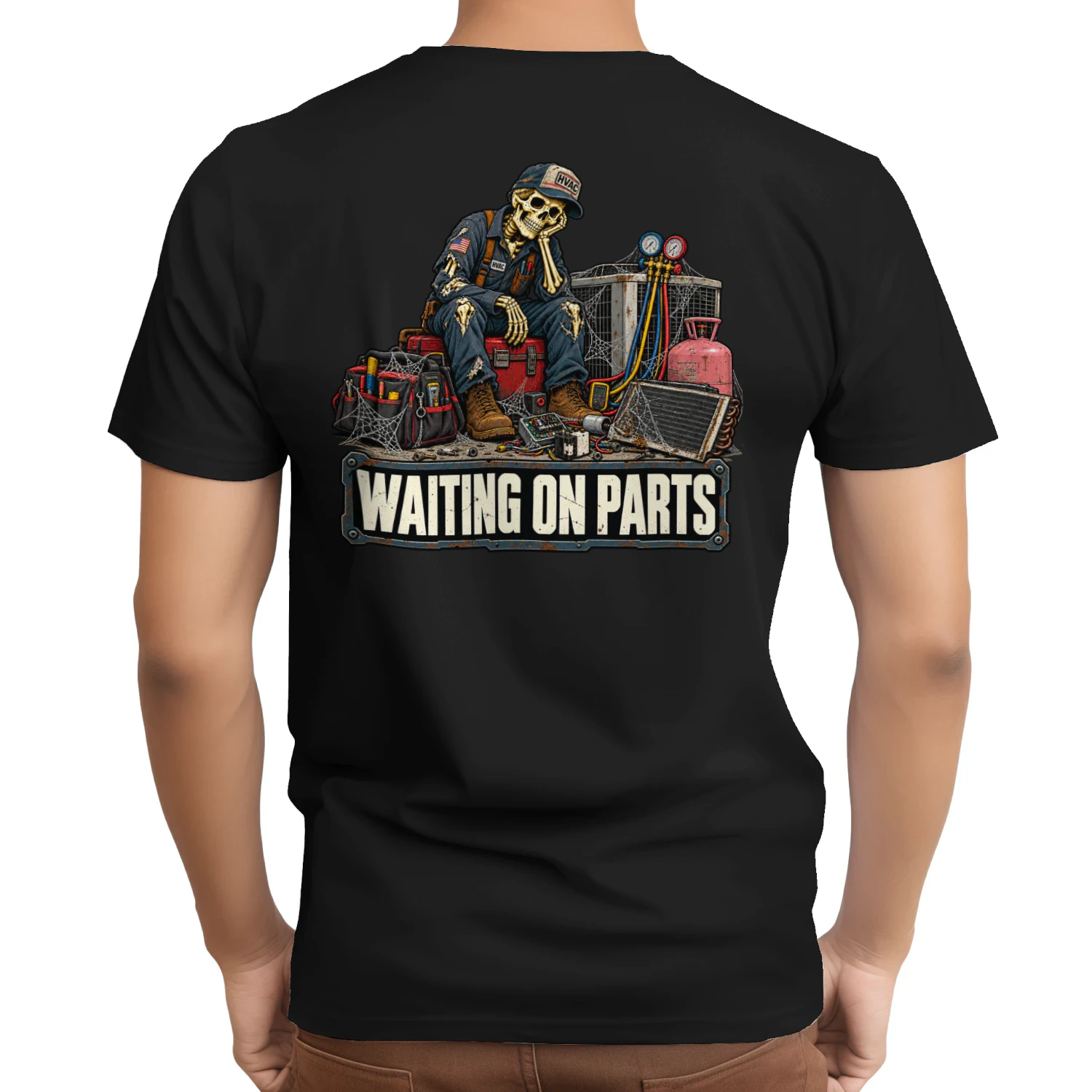 Waiting on parts hvac