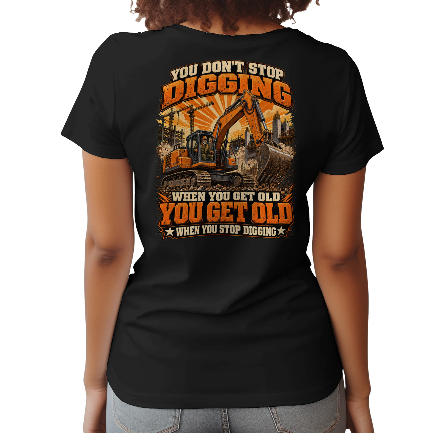 YOU DON'T STOP DIGGING