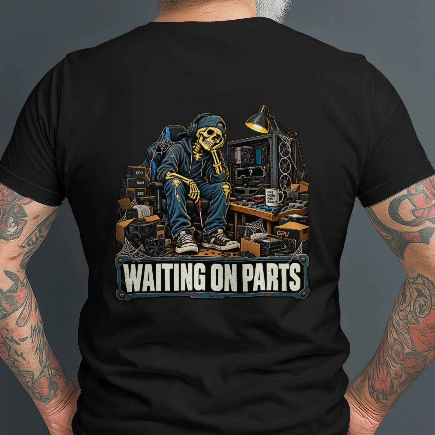 Waiting on parts pc builder