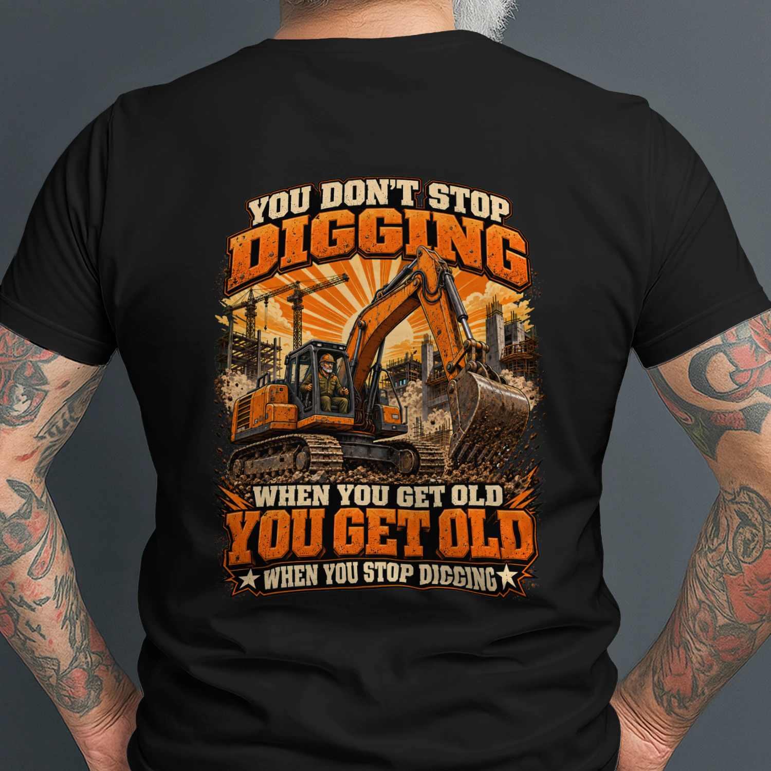 YOU DON'T STOP DIGGING