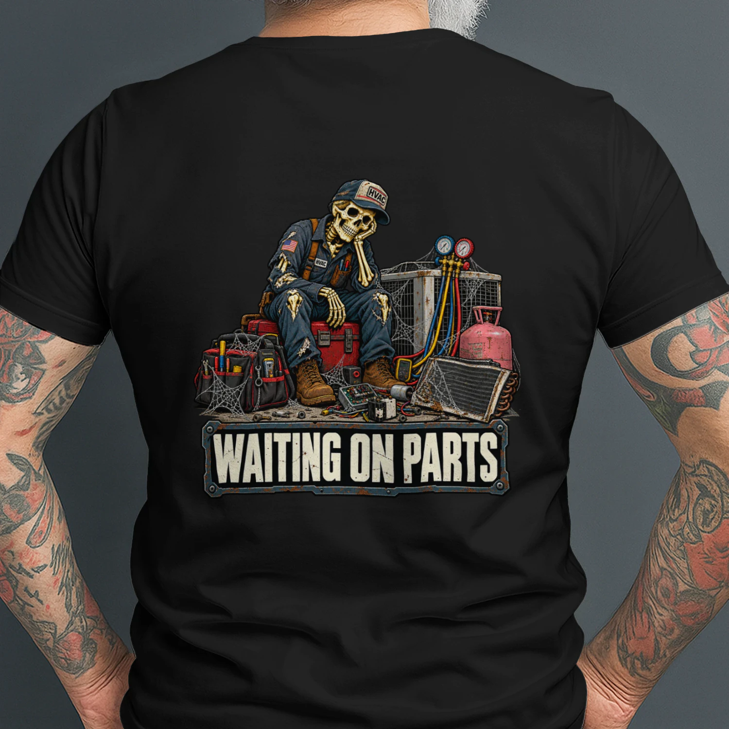 Waiting on parts hvac
