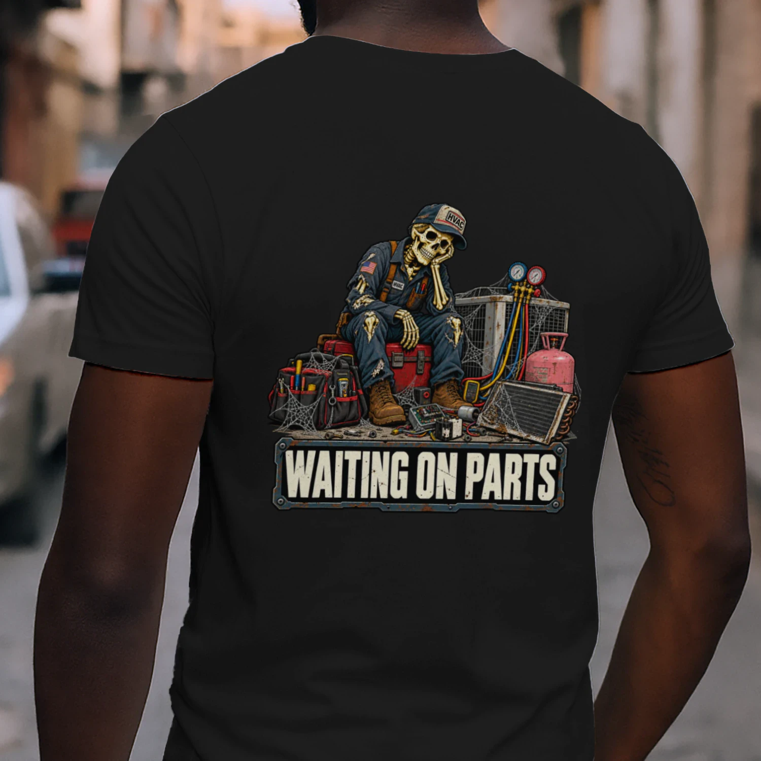 Waiting on parts hvac