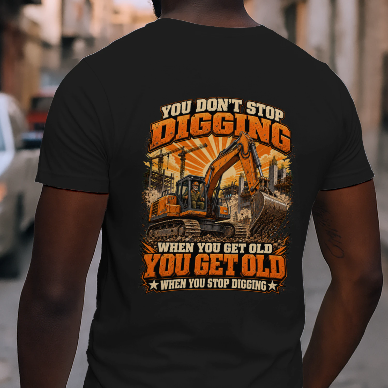 YOU DON'T STOP DIGGING