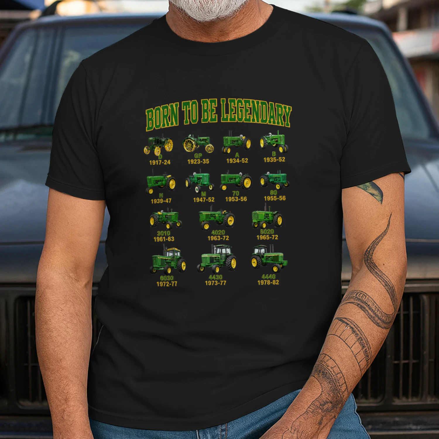 Born to be legendary Green tractors