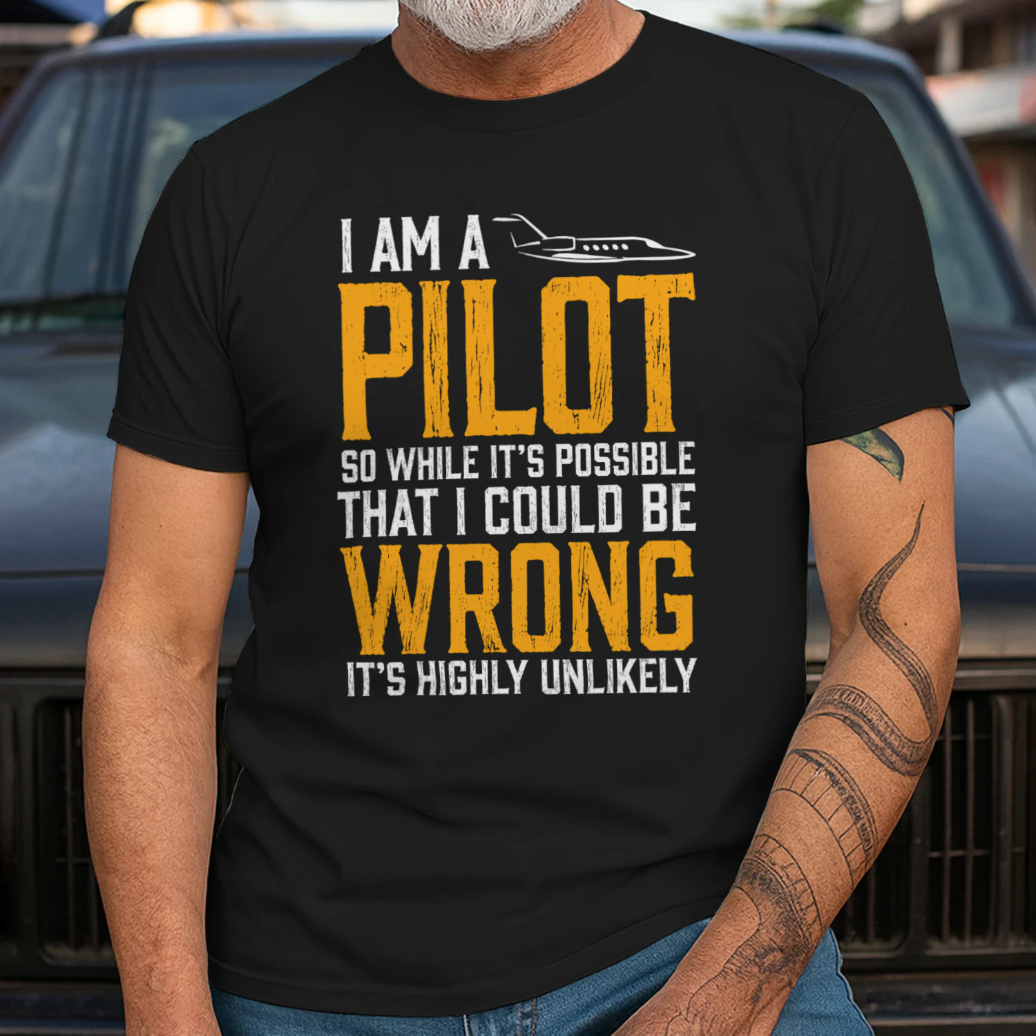 Pilot plane