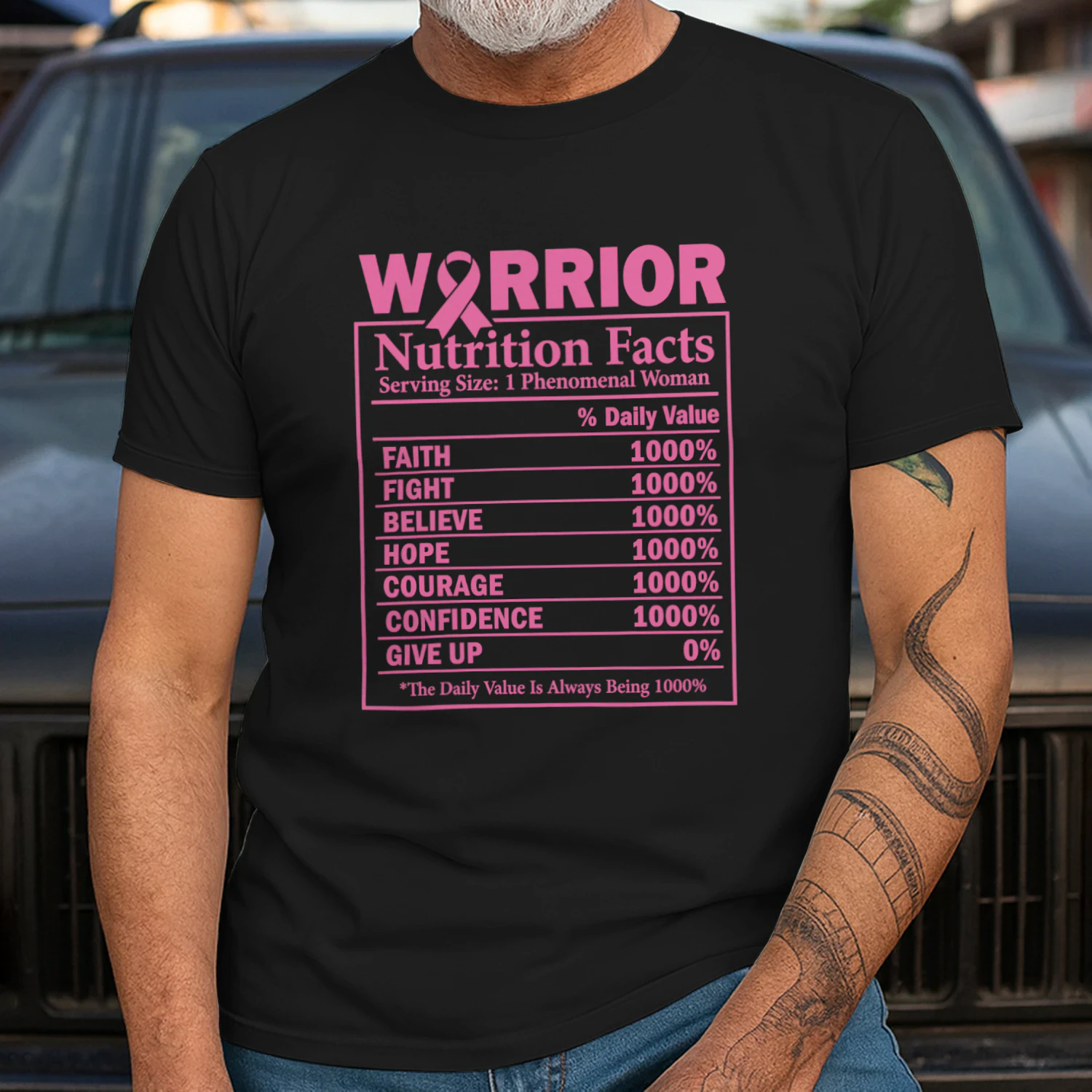 Pink Ribbon Breast Cancer Awareness