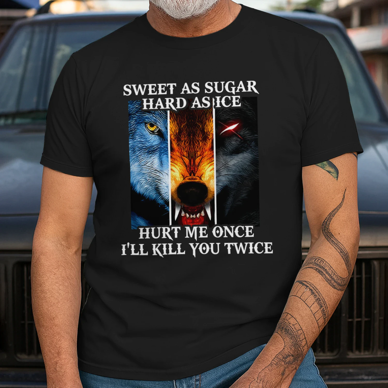 Sweet As Sugar Hard As Ice Hurt Me Once Ill Kill You Twice Wolf