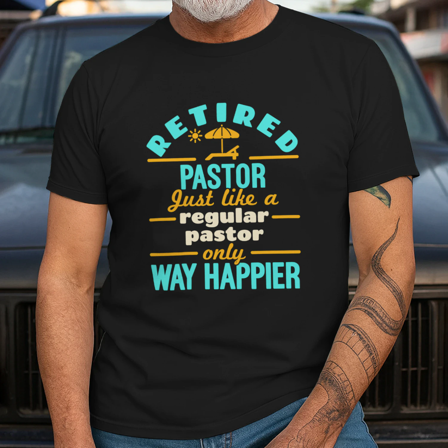 Retired Pastor Just Like a Regular Pastor Only Way Happier