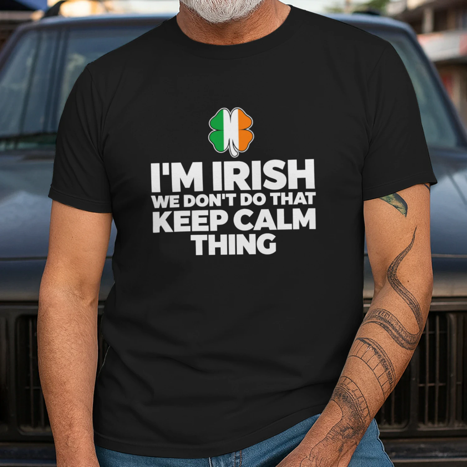 I'm Irish We Dont Do That Keep Calm Thing